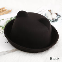 Load image into Gallery viewer, Fashion Ears Straw Hats Baby