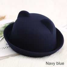 Load image into Gallery viewer, Fashion Ears Straw Hats Baby