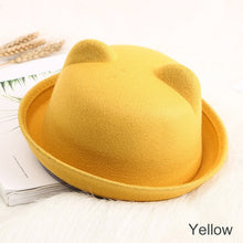 Load image into Gallery viewer, Fashion Ears Straw Hats Baby