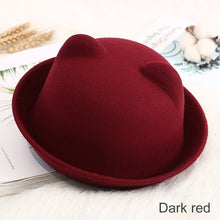 Load image into Gallery viewer, Fashion Ears Straw Hats Baby