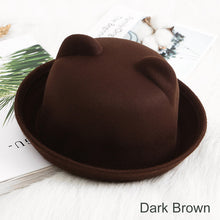 Load image into Gallery viewer, Fashion Ears Straw Hats Baby