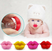 Load image into Gallery viewer, Baby Pacifier Red Kiss Lips Dummy