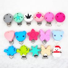Load image into Gallery viewer, Bear Star Silicone Teether