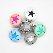 Load image into Gallery viewer, Bear Star Silicone Teether