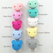 Load image into Gallery viewer, Bear Star Silicone Teether