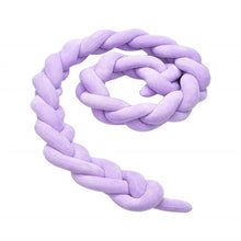 Load image into Gallery viewer, 1Pc 1M/2M/3M Baby Handmade Bed Bumper Nodic Knot DIY Newborn Baby Hand-woven Crib Bed Wrap Baby Knotted Pillow Twist Cushion
