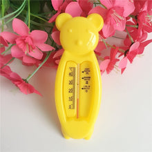 Load image into Gallery viewer, Cartoon Floating Lovely Bear Baby Water Thermometer
