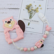 Load image into Gallery viewer, Baby Teethers Animal Silicone Beads