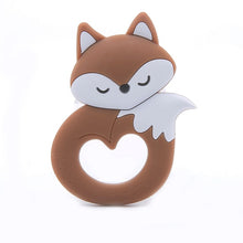 Load image into Gallery viewer, Food Grade Silicone Teethers Cartoon Animals