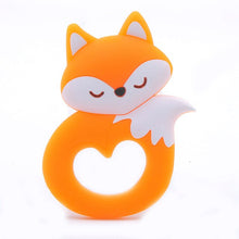 Load image into Gallery viewer, Food Grade Silicone Teethers Cartoon Animals