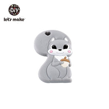 Load image into Gallery viewer, Food Grade Silicone Teethers Cartoon Animals